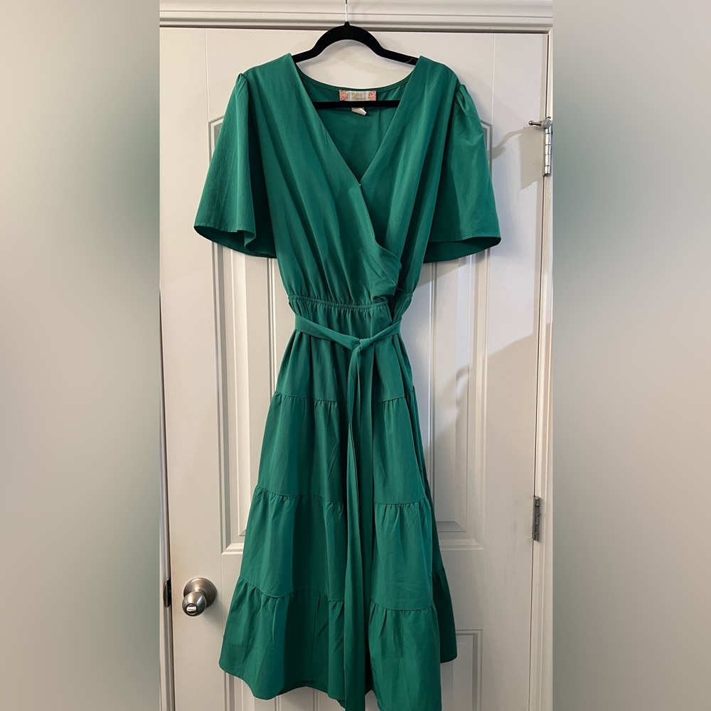 Size 2XL Green Dress